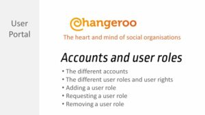 Explains the different accounts and user roles.